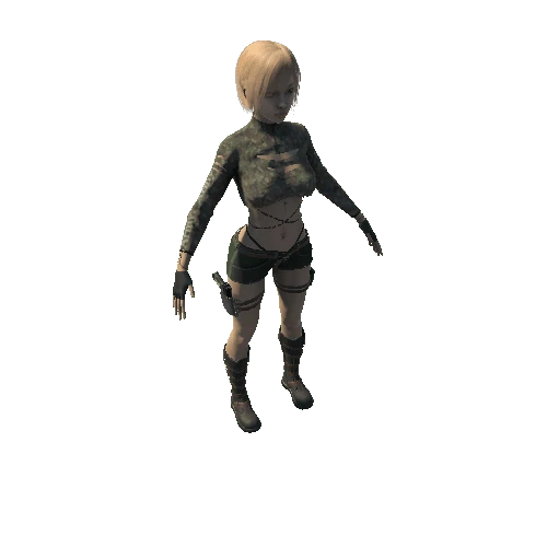 Gunner Girl Base Mesh Skin3